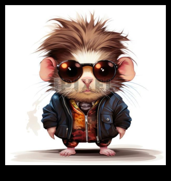 Kāmja svarīgākie darbi Turpinājums: izrotājiet savu mazo grauzēju ar krāšņiem piederumiem