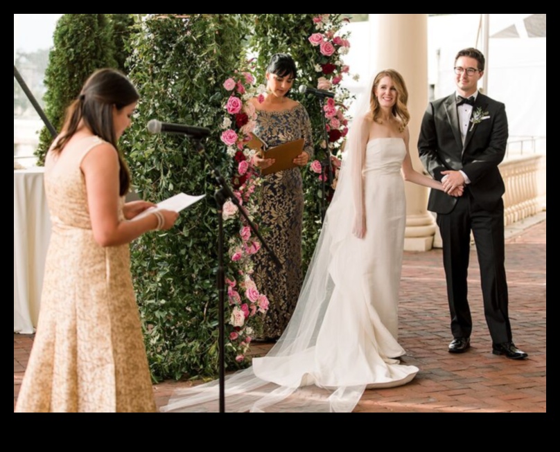 Mūžīgā savienība: iespaidīga kāzu ceremonija