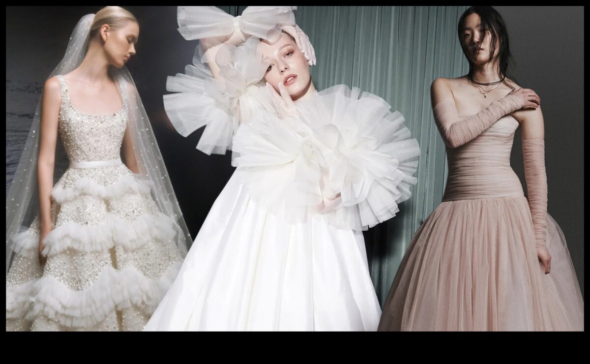 Es daru žurnālā Vogue: moderns līgavas modes modelis