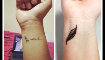 Minimāla maģija: vienkārši, taču pārsteidzoši plaukstas tetovējumu modeļi