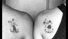 Saistīts uz mūžu: pāra tetovējumi, kas veido mīlestības gobelēnu