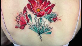 Šķidra elegance: aptveriet akvareļu tetovējumu graciozitāti